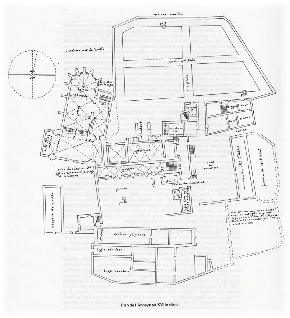 Plan de l'Abbaye