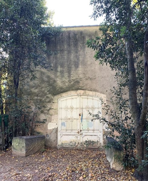 Portail d’entrée de la vieille serre (2021)